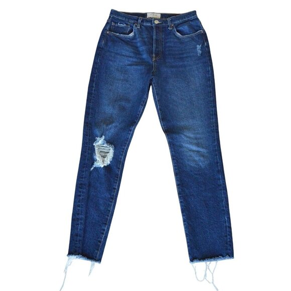 Free People Denim - We The Free by Free People Distressed Medium Wash Denim Women's 31